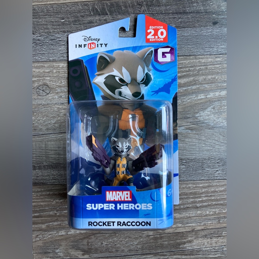 Disney Infinity 2.0 Marvel Rocket Raccoon Character